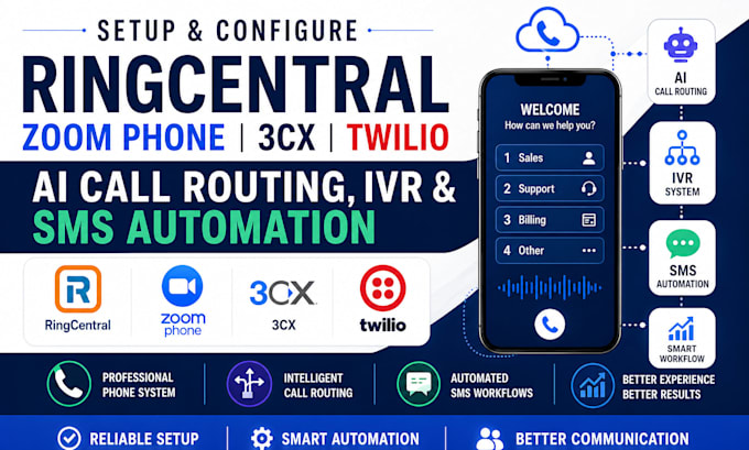 build ai phone support systems using retell ai ringcentral justcall nextiva viop