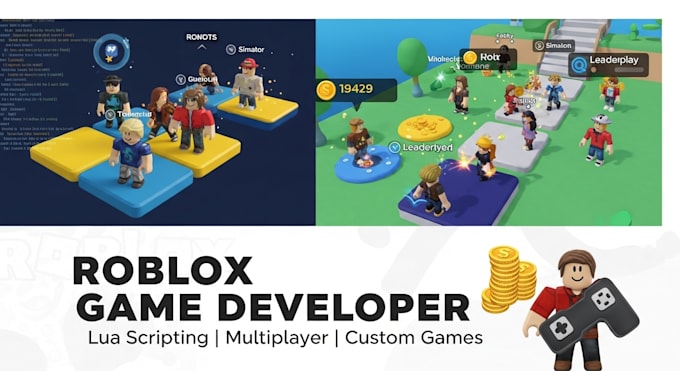create roblox game development with lua scripting and roblox full game developer