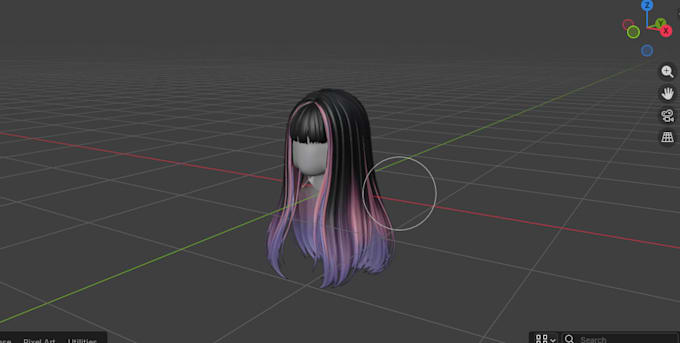 create hats, hairstyles, and items in 3d
