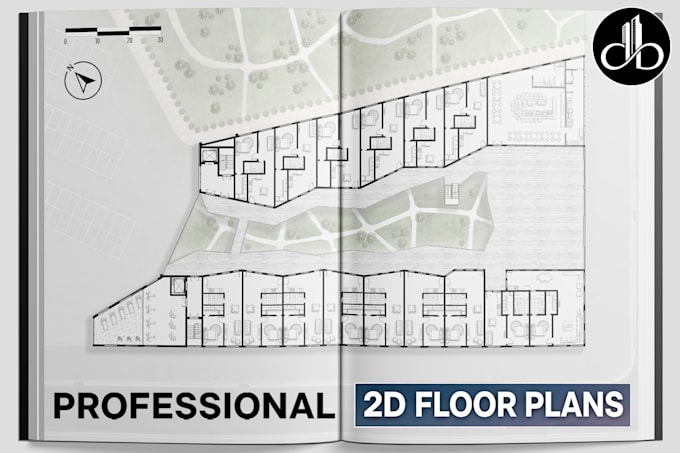 create professional 2d floor plans and presentation layouts