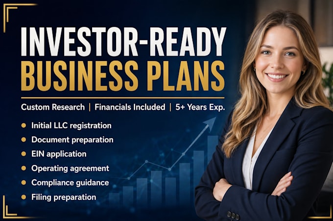 craft a customized investor ready business plan for your startup