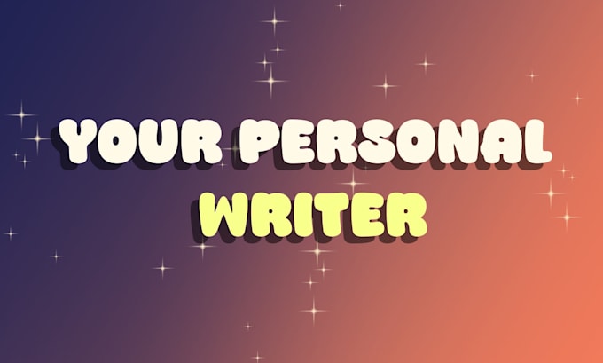 be your personal game writer and narrative designer