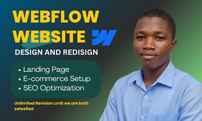 be your webflow expert, design or develop webflow website, figma to webflow