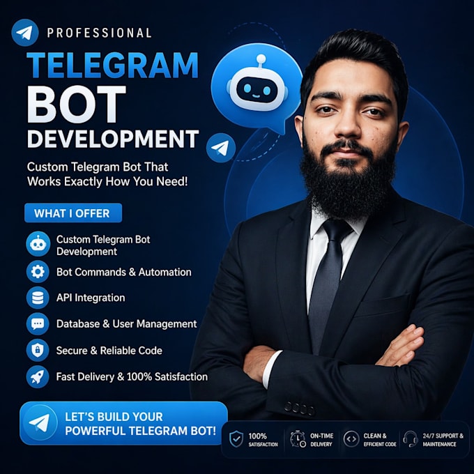 make telegram bot for your business, group, channels and other thing