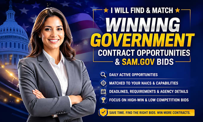write govcon proposal rfp response capability statement design find sam gov bids