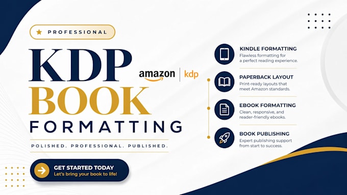 publish book on amazon kindle