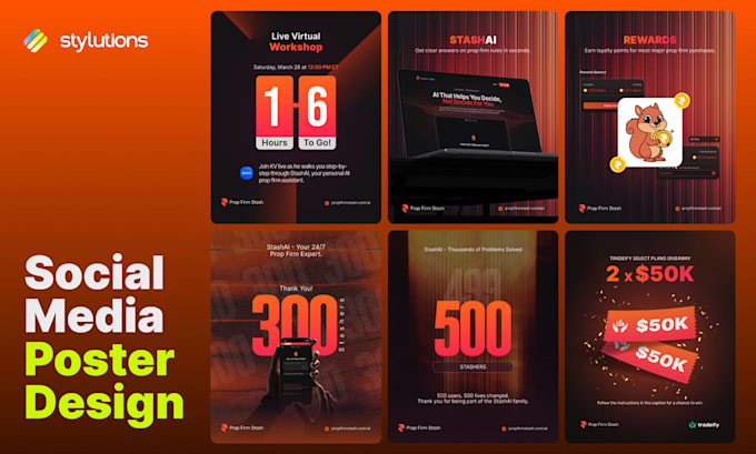 design social media posters
