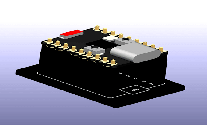 create kicad pcb designs for smart devices and wearable electronics