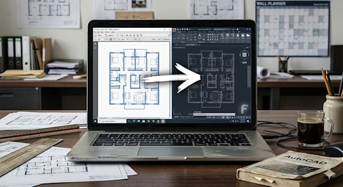 conversione PDF in dwg