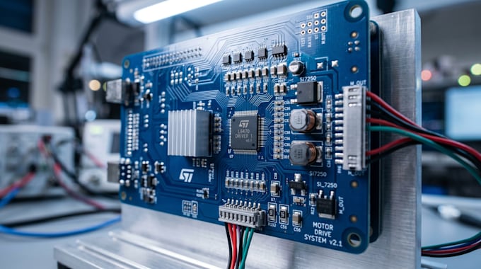 create custom pcb design for iot led motor driver and scientific devices