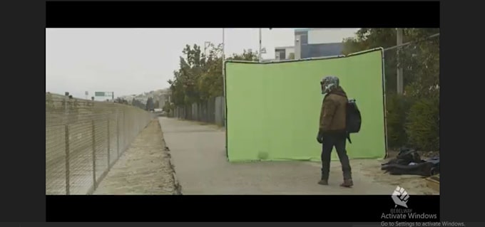 composite visual effect, vfx, rotoscoping, green screen remover for shots