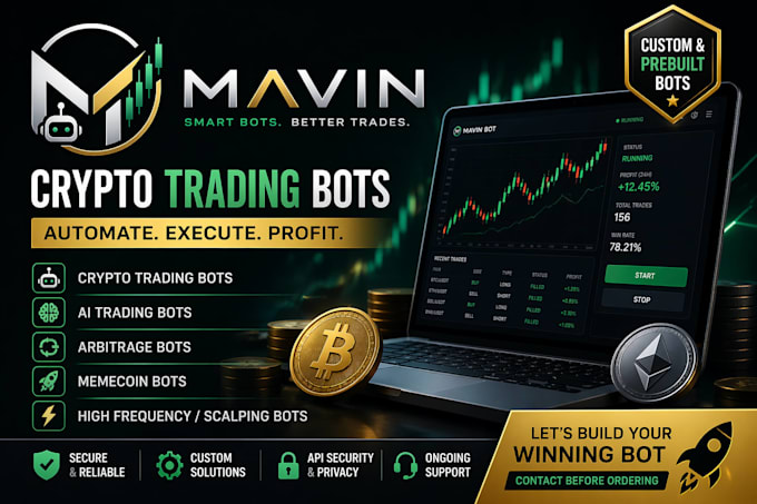 build crypto trading bot, ai crypto trading bot, crypto trading bot