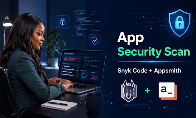 do application security scanning using snyk code and appsmith