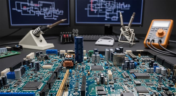 design pcb, hardware development, and embedded system circuit design