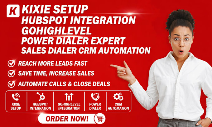 do kixie setup kixie hubspot integration kixie goghighlevel power dialer expert