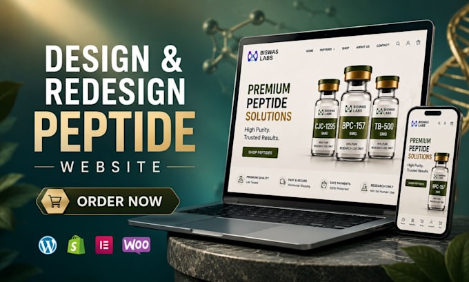 build peptide website research peptide website fda complaint website woocommerce