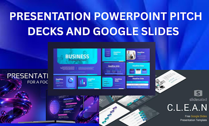 design powerpoint presentation pitch decks google slides and master template