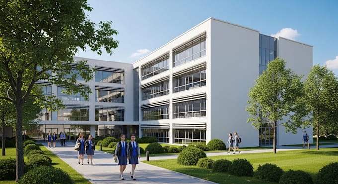 design school buildings classroom and campus