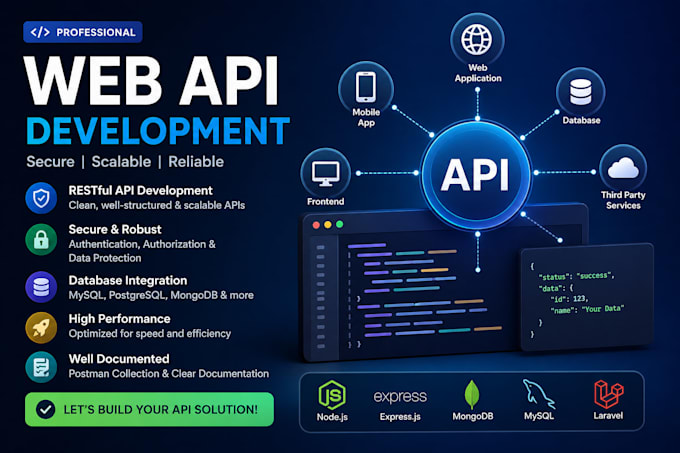 build a web api
