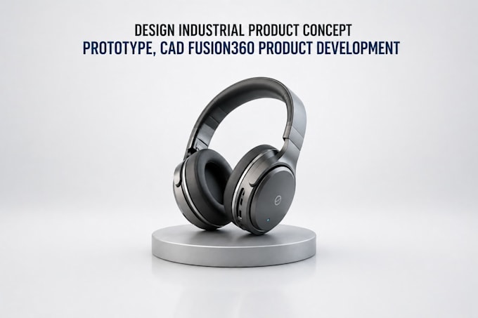 design product concept prototype, cad fusion360 product development