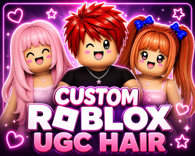 icreate roblox ugc hair that sell