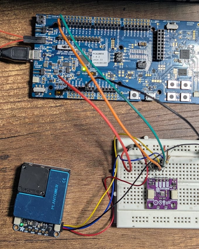 develop ble firmware for nrf52 or esp32 devices
