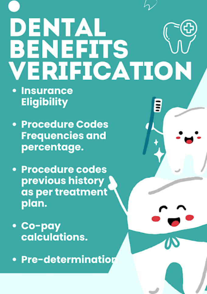 do dental insurance verification with vob and coverage details