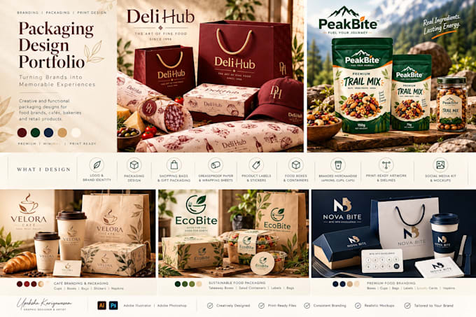 design custom product packaging and labels