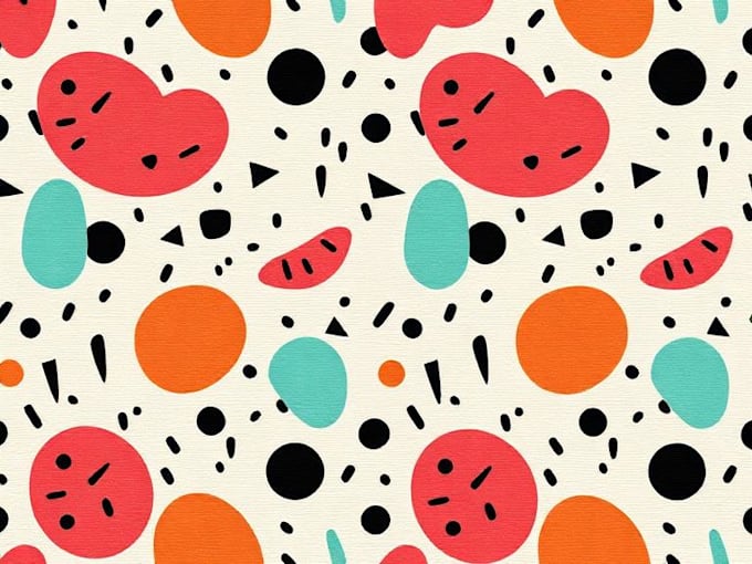 design trendy pattern fabric