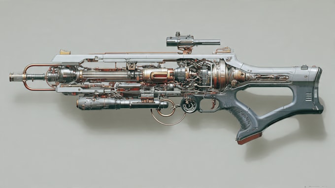 create unique fantasy weapon designs and citems