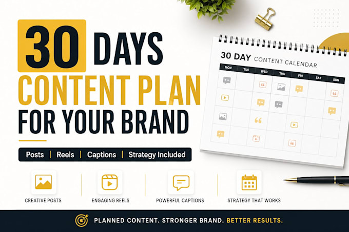 create a premium social media content calendar