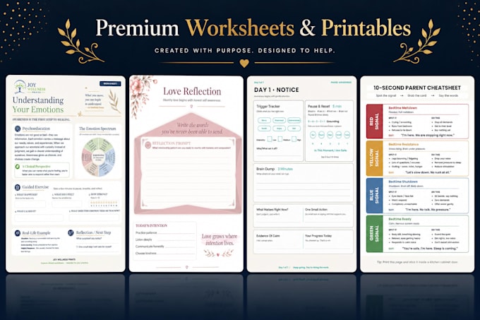 design premium etsy printables, amazon KDP books, workbooks and journals