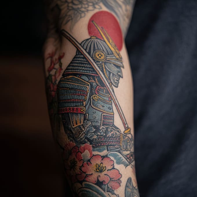 make anime tattoo design