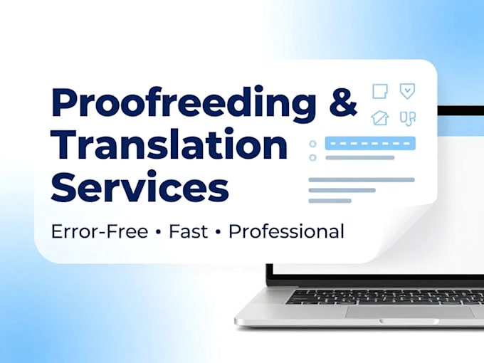 do urdu and english proofreading