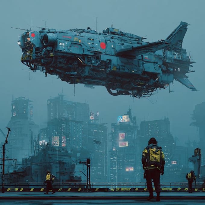 sci fi illustration and sci fi art