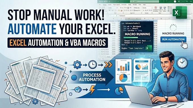 build an automated excel vba dashboard for inventory and stock management