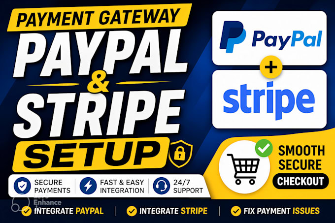integrate paypal and stripe payment gateway on your website