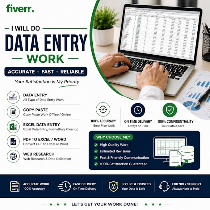 do fast and accurate data entry work