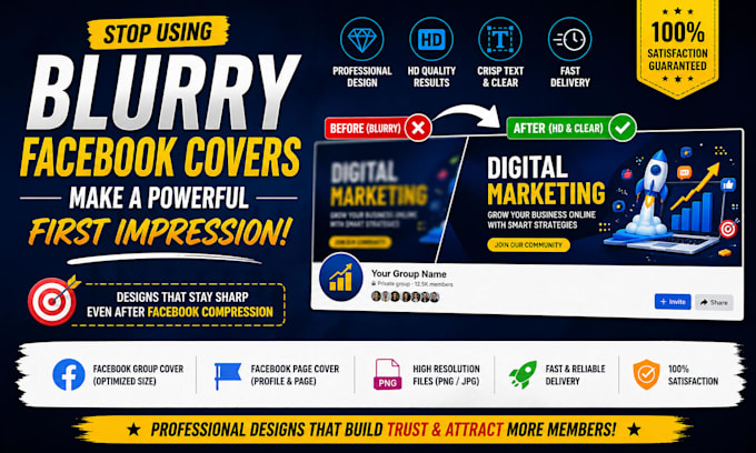 design your facebook cover in high quality