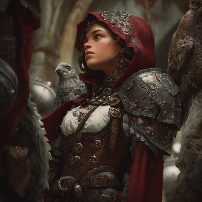 fantasy character art and fantasy character art