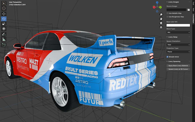 make and convert custom 3d models for fivem server and gta5