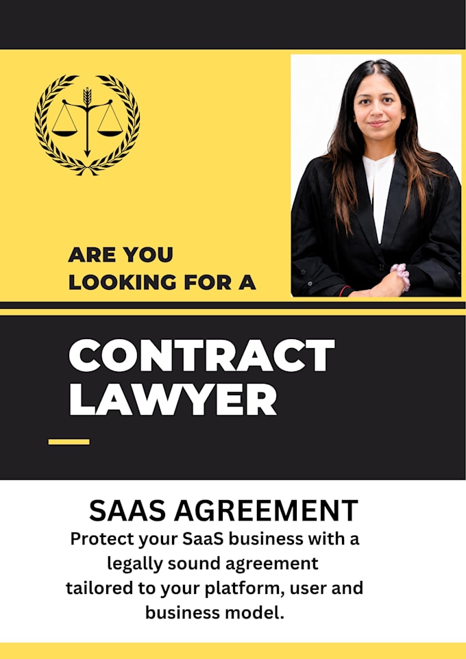 draft saas agreements, contracts and legal documentation