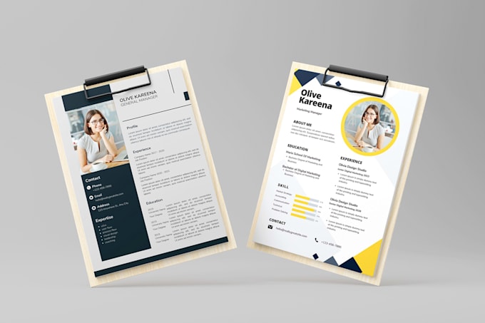 Design a professional ats friendly resume, cv and cover letter by ...