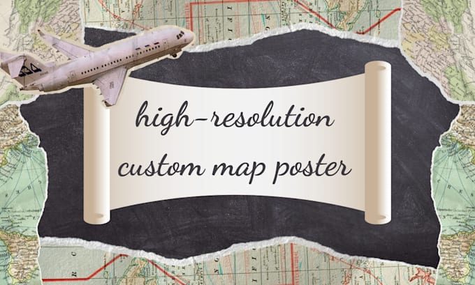create a professional  custom map poster with premium themes
