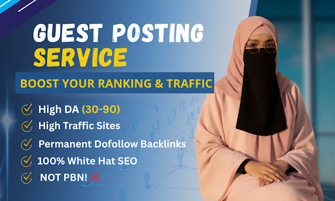do SEO guest posting for top google ranking