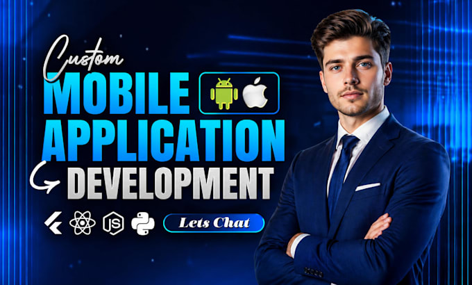 do android and ios mobile app development using flutter as ai software developer