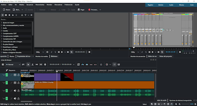 audio editing for short films, and other specific videos