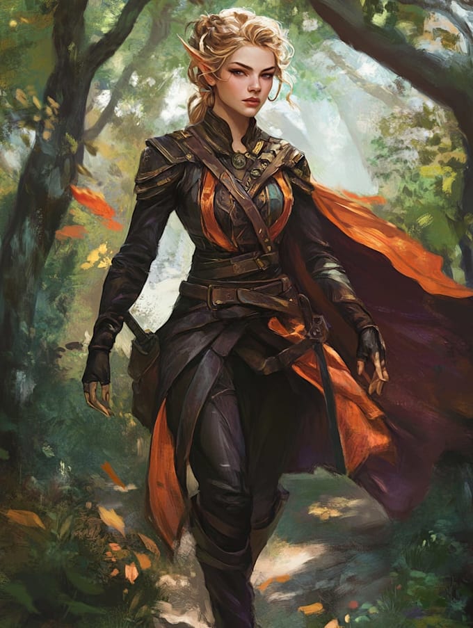 create amazing d and d character for you