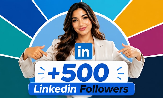 provide 500 professional linkedin followers