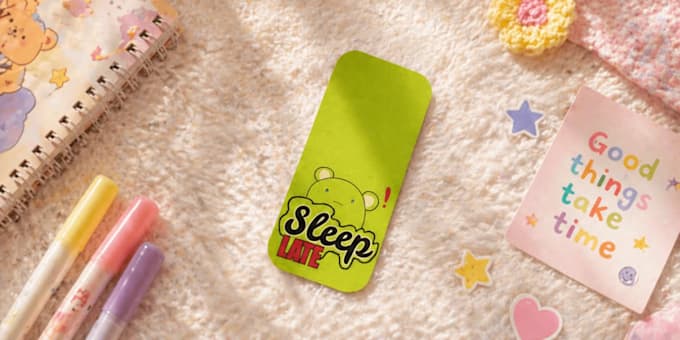design cute aesthetic bookmarks for gifts